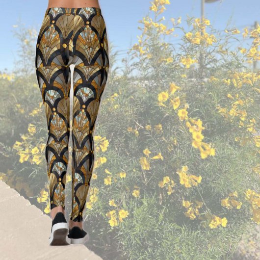 Gebrandschilderde Glaskijk Leggings