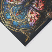  gebrandschilderde glasstijl vlinder tissuepapier (Detail)