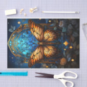  gebrandschilderde glasstijl vlinder tissuepapier (Craft)