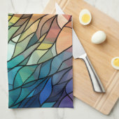 gebrandschilderde glazen theedoeken (Quarter Fold)