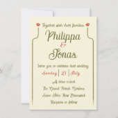 Gebrandschilderde klaprozen kaart (Achterkant)