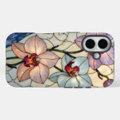 Gebrandschilderde Orchideeën Bloemen Case-Mate iPhone Case (Achterkant (horizontaal))