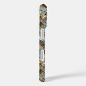 Gebrandschilderde rode bloemen Case-Mate iPhone case (Achterkant / Rechts)