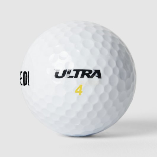 GEBRAUIKTE CUSTOM GOLF BAL (Logo)