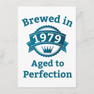 Gebreekt in 1979 Ouderdom tot perfectie Kaart