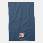 Gebreid met liefde Gehaakt Garen Mand Zakelijk Theedoek (Verticaal)