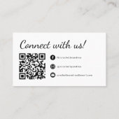 Gebreid met Liefde Handgemaakt Garen Haak Visitekaartje (Achterkant)