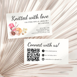 Gebreid met Liefde Handgemaakte Garens Haken Visitekaartje