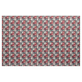 gebreid patchwork kerstpatroon | rustiek stof (Yard (91,4 cm))