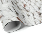 Gebreid patroon cadeaupapier (Rol Hoek)