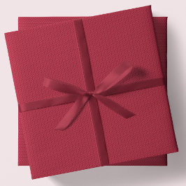 Gebreid patroon eenvoudig rood Kerstvakantie Inpakpapier Vel