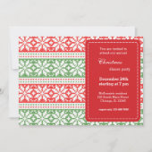 Gebreid patroon kaart (Voorkant)