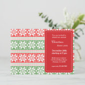 Gebreid patroon kaart (Staand voorkant)