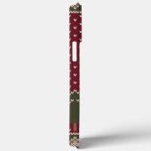 Gebreid patroon met kerstbomen Case-Mate iPhone case (Achterkant / Rechts)