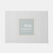 Gebreid patroon Modern Professional Handgemaakt Deurmat (Voorkant)