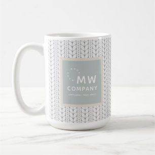 Gebreid patroon Modern Professional Handgemaakt Koffiemok