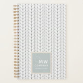 Gebreid patroon Modern Professional Handgemaakt Planner (Voorkant)