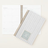 Gebreid patroon Modern Professional Logo Planner (Display)