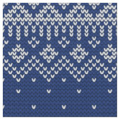Gebreid Steekpatroon 5 Marineblauw ID208 Stof (Close Up)