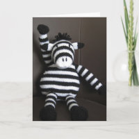 Gebreid zebra
