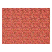 Gebreide abstracte Scandinavische motief in rode t Tafelkleed (Voorkant (Horizontaal))