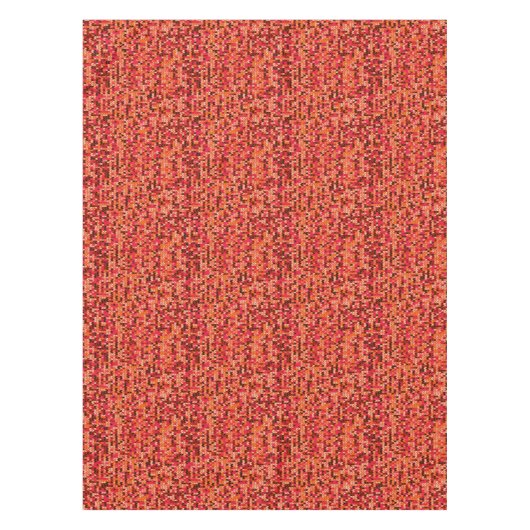 Gebreide abstracte Scandinavische motief in rode t Tafelkleed (Voorkant)