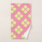 Gebreide Flamingo Roze  Bad Handdoek (Handdoek)