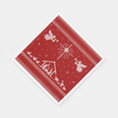 Gebreide Geboorte Lelijke Kersttrui Christelijk Servet (Hoek)