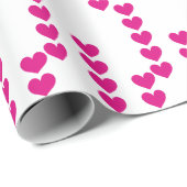 Gebreide harten. cadeaupapier (Rol Hoek)