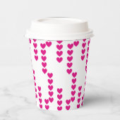Gebreide harten. papieren bekers (Links)