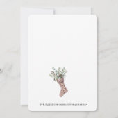 GEBREIDE KERSTKOUS MET GROENE PARTIJ KAART (Achterkant)