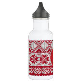 Gebreide Kerstmis Waterfles (Links)