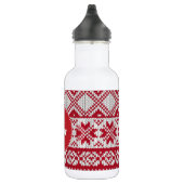 Gebreide Kerstmis Waterfles (Rechts)