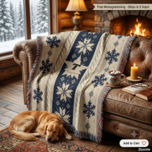 Gebreide Kersttrui met Monogram en Naam