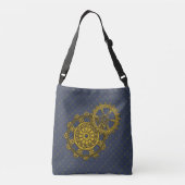Gebreide Klokwerk All-Over-Print Tas (Achterkant)