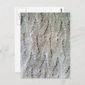 Gebreide lactatie briefkaart (Voorkant / Achterkant)