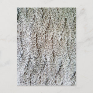 Gebreide lactatie briefkaart