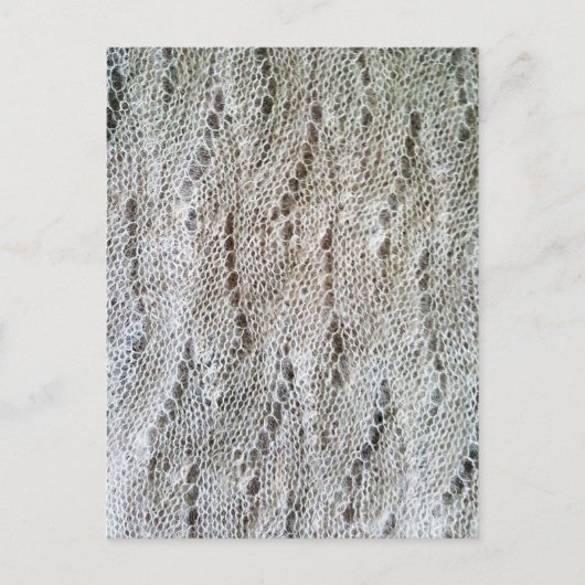 Gebreide lactatie briefkaart (Voorkant)