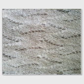 Gebreide lactatie cadeaupapier (Vlak)