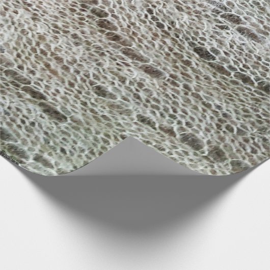 Gebreide lactatie cadeaupapier (Hoek)