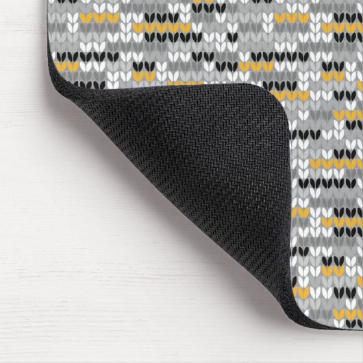 Gebreide melange. muismat (Hoek)