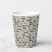Gebreide melange. papieren bekers (Voorkant)