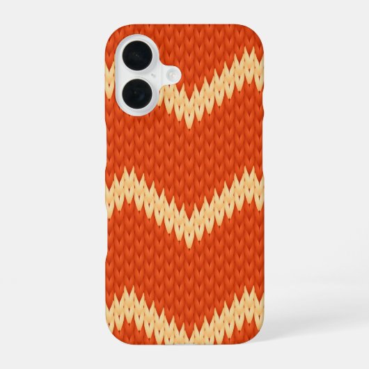 Gebreide Patroon iPhone / iPad case 16 Hoesje (Achterkant)