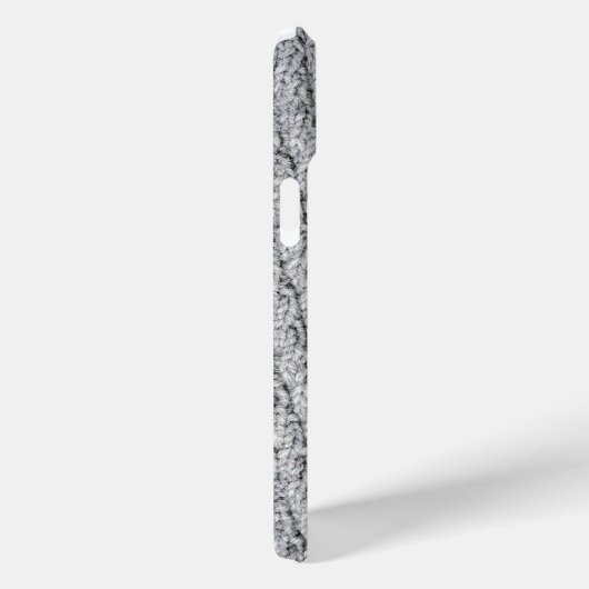 gebreide patroontextuur Case-Mate iPhone case (Achterkant / Rechts)