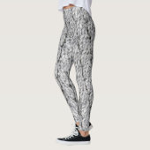 gebreide patroontextuur leggings (Links)