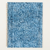 gebreide patroontextuur planner (Voorkant)