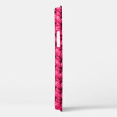 Gebreide roze achtergrond. Garens. Verticaal kn Case-Mate iPhone Case (Achterkant / Rechts)