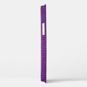 Gebreide stof effen Paarse textuur Case-Mate iPhone Case (Achterkant / Rechts)