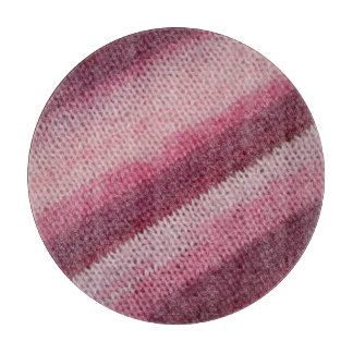 Gebreide stof textuur, paarse-roze abstract. snijplank