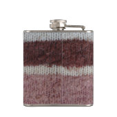  gebreide strepen heupfles (Achterkant)